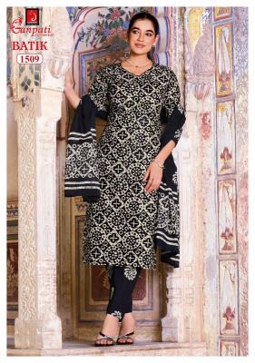 Ganpati batik pant vol 15 dress material wholesale in surat